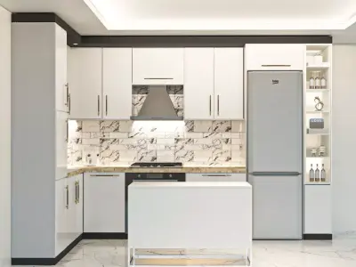 KITCHEN DESIGN  3D print model