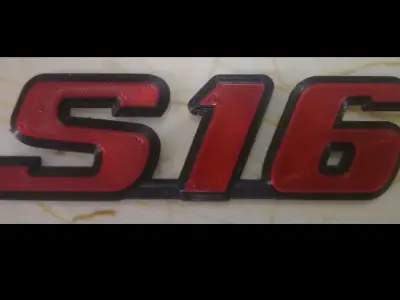  S16 MONOGRAMME PEUGEOT 106 and  306 3D print model