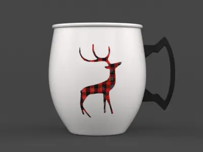 Christmas Mug 3D model