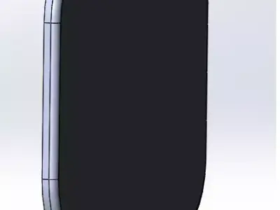 Front bumper cover Fiat 3D print model