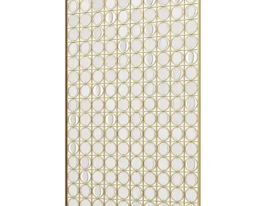 Decorative partition made of acrylic glass 3D model