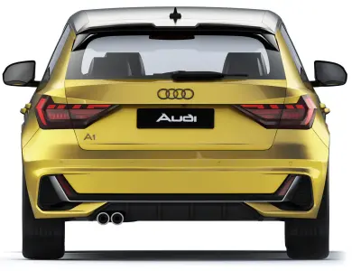 Audi A1 S-Line 2019 3D model