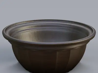 Garden urn planter 56 3D model