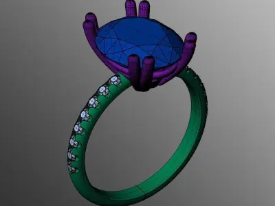 Ring iz18 3D print model