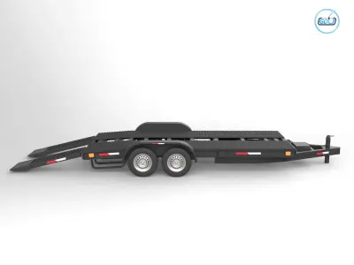 Car Haulers - Car Trailers 3D print model