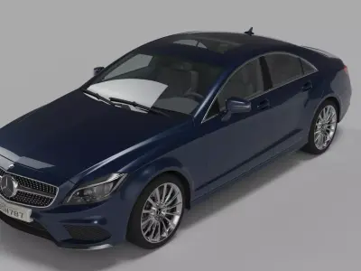 Mercedes CLS 500 3D model