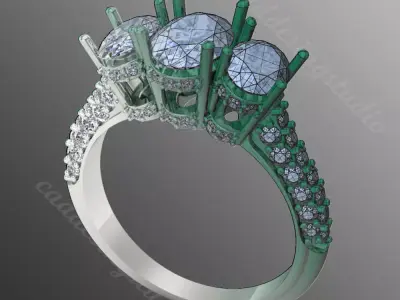 Ring ri1244 3D print model