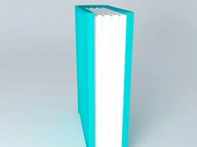 turquoise book Free 3D model
