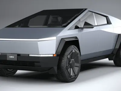 Tesla Cybertruck 2025 3D model