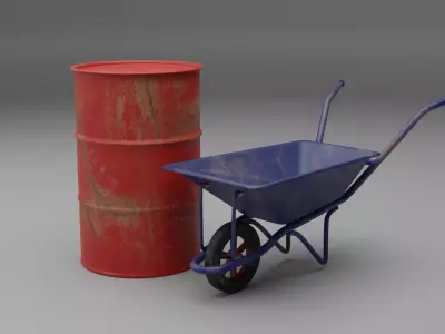 Tank and Marton Free 3D model