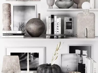 Decorative set 21  101cph 3D model