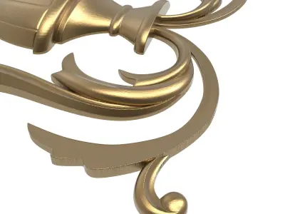  decorative pattern ready for 3D printing 3D model 93