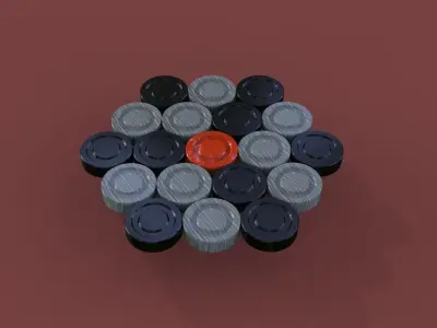 Carrom Games Free 3D model