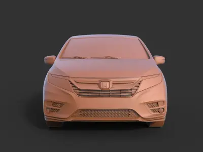 Honda Odyssey 2018 3D print model