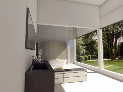 Bathroom 02 3D model