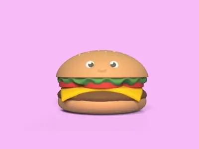 Junk Food 3D print model