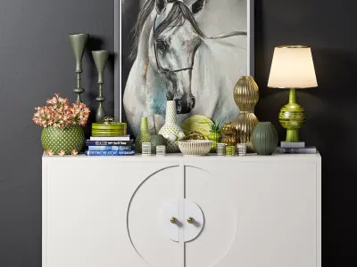 Decorative set-03  3D model