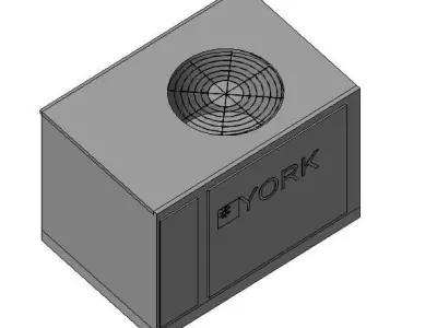 CONDENSADORA YORK  3D model