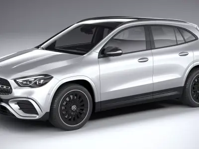 Mercedes-Benz GLA AMG-Line 2024 3D model