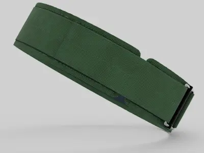 Lever belt lifting belt for gym 3D model