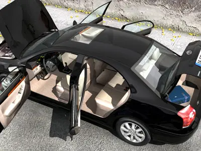 Avensis toyota corolla 3D model