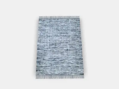 KOPENHAMN Rug flatwoven Low-poly 3D model