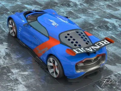 Renault Alpine A110-50 2 0 3D model