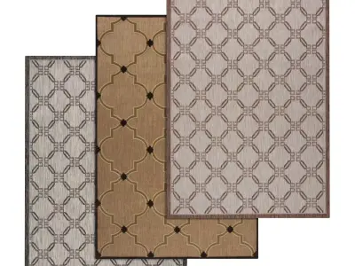 Rug Set 1134 3D model