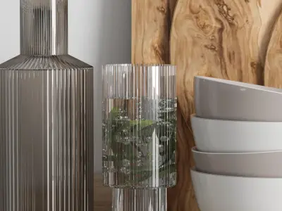 kitchen accessories 006 3D model