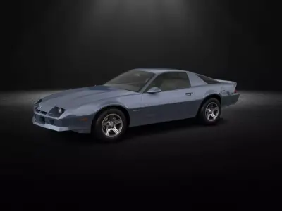 CHEVROLET CAMARO 1990 3D MODEL 3D model