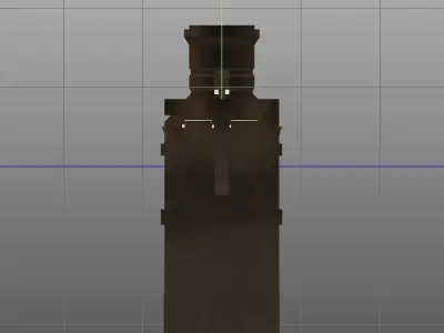 Toy Steam Engine Free 3D model