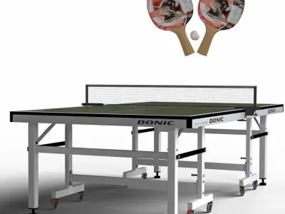 Donic waldner classic 25 tennis table 3D model