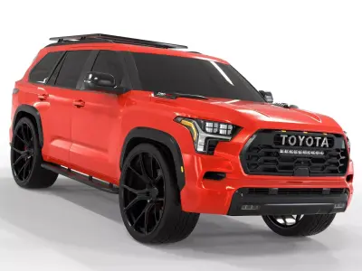 Toyota Sequoia 2023 3D model