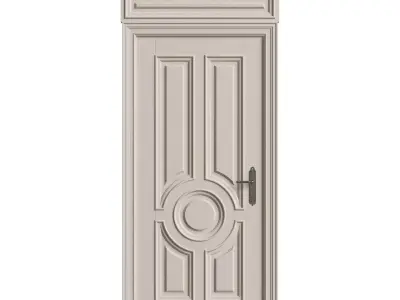 Classic Doors 06 3D model
