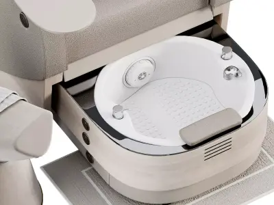 Pedicure Chair  01 3D model