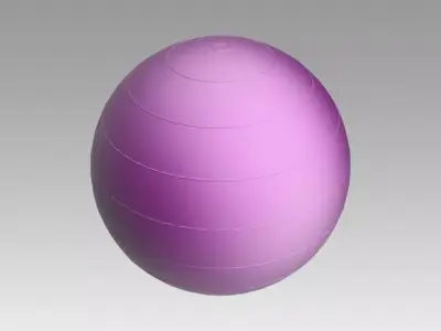 Swiss ball 3D model