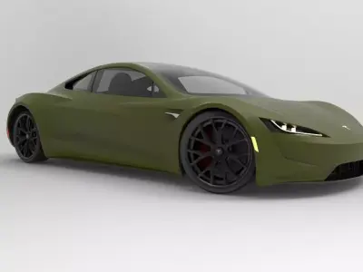 Tesla Roadster 2020 3D model