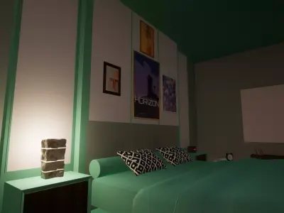 Rock White Lamp Free 3D print model