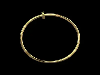 Juste un clou Bracelet 15 Size Small Version N186 3D print model