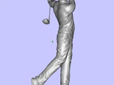 GOLFER MOMENTO 3D print model
