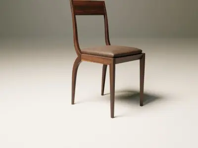 thelma chair 3D model Low-poly 3D model