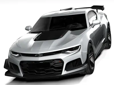 Chevrolet Camaro ZL1 1LE 2019 3D model