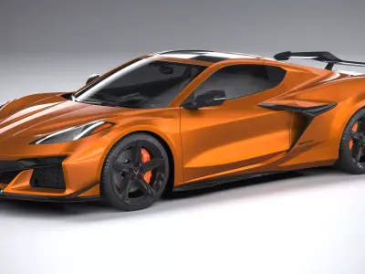 Chevrolet Corvette Z06 CG 2023 3D model