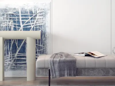 painting Modern style decorative 3D model