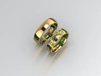 Rings 0001 3D print model