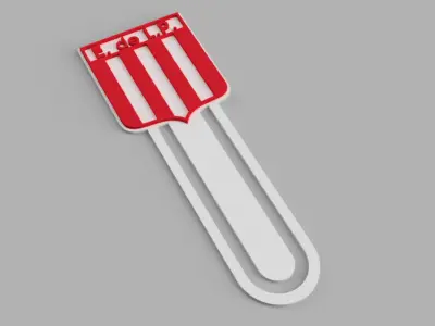 Club Estudiantes de La Plata Shield Logo Football Club Bookmark Free 3D print model