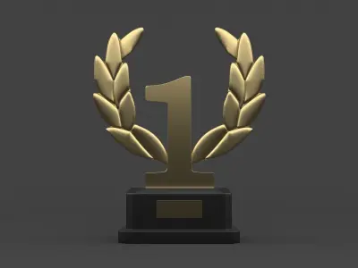 Trophy Cups 3D model