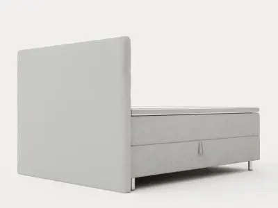 Montana Storage Bed 160x200 Low-poly 3D model