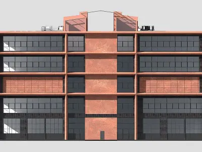 Building office  Free 3D model