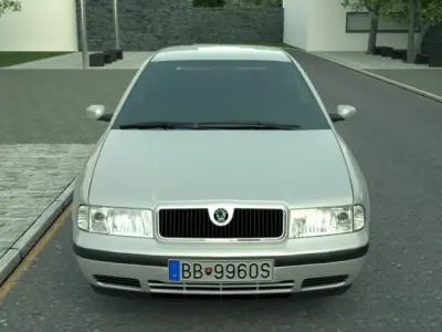 Skoda Octavia 1997 3D model